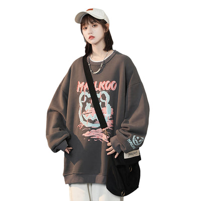 Sudadera Hip Hop Mujer Tendencia Urbana Ins - Image 14
