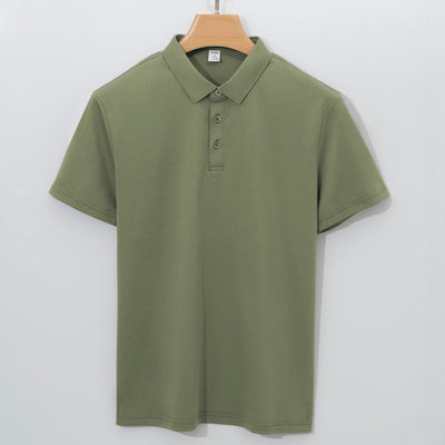 Polo Manga Corta de Algodón Mercerizado para Hombre - Calidad Premium 120 Hilos - Image 6