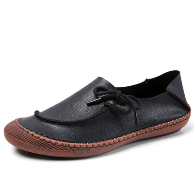 Zapatos Casuales de Cuero Talla Grande para Mujer - Diseño Versátil 2 en 1 - Image 6