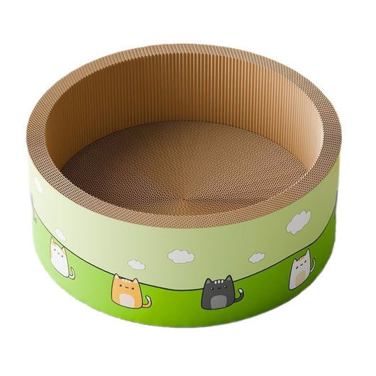 Rascador Circular Grande para Gatos - Tablero Resistente e Integrado - Image 5