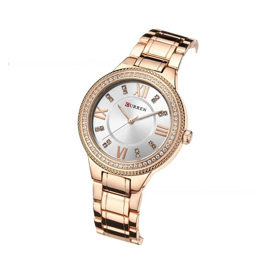 Reloj de Acero Inoxidable para Mujer con Diamantes y Resistencia al Agua - Image 20
