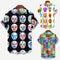 Camisa Hawaiana Estampada 3D para Hombre - Casual de Verano