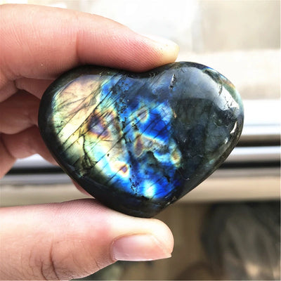 Colgante de Corazón en Cristal Natural Semiprecioso - Image 12