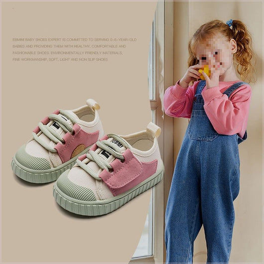 Zapatos de Lona para Bebés y Niños Pequeños - Ligeros, Estables y Modernos
