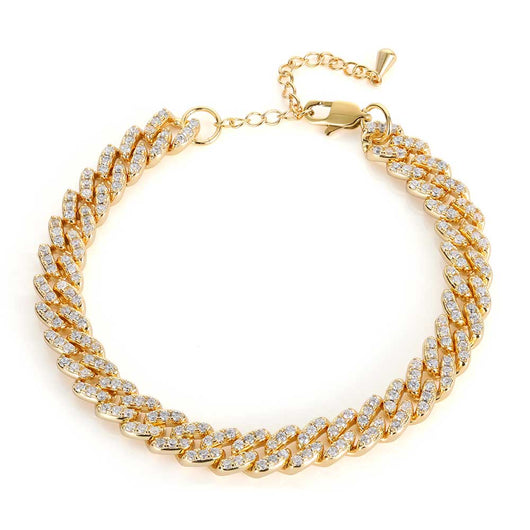 Pulsera Tobillera de Cadena Cubana 9mm con Broche Carácter Japonés - Image 10