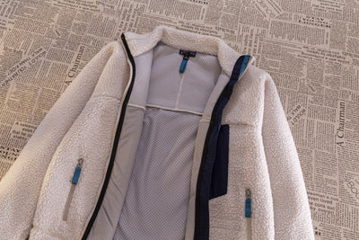 Chaqueta de Cordero Doble Faz Acolchada para Hombre - Image 14