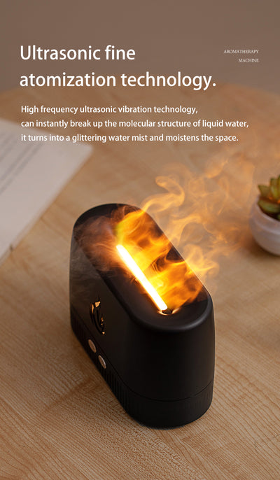 Difusor de Aroma con Efecto Llama - Humidificador Silencioso para el Hogar - Image 16