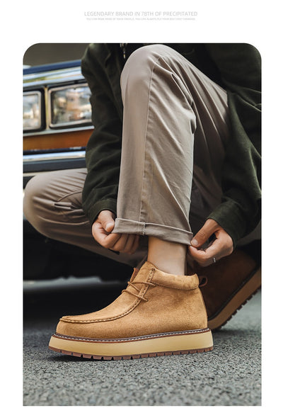 Botas de Ante Canguro Genuino - Estilo Martens Premium para Hombre - Image 13