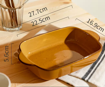 Bandeja Cerámica para Arroz con Asas - Apta para Microondas y Horno - Image 14