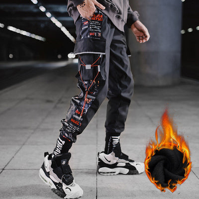 Pantalones de Trabajo Multibolsillos con Forro de Terciopelo - Image 7