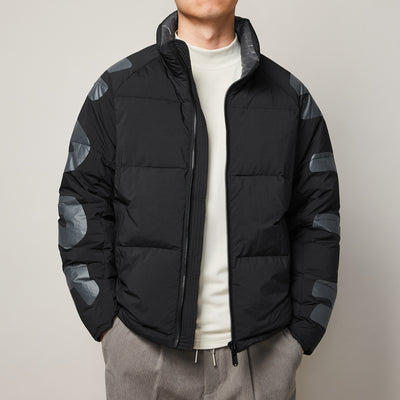 Chaqueta Acolchada para Hombre con Estampado Contraste - Image 25