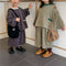 Conjunto de Dos Piezas: Sudadera Infantil a Rayas Casual