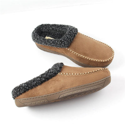 Pantuflas de Algodón para Hombre - Uso Exterior e Interior Invierno - Image 3
