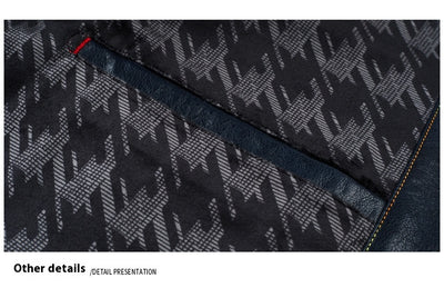 Chaqueta de Cuero PU Estilo Ejecutivo con Solapa - Otoño - Image 11