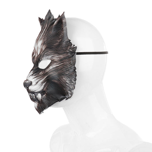Máscara de Lobo Animal Semirrostro Carnaval Mascarada EVA - Image 14