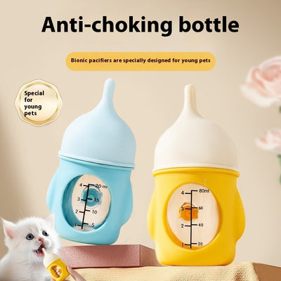 Comedero y Bebedero Antiahogo para Mascotas - Silicona Biónica Resistente