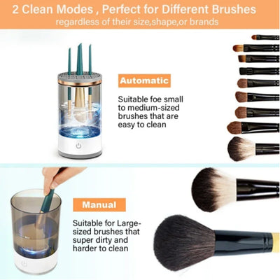 Limpiador Automático de Brochas de Maquillaje Portátil USB - Image 6