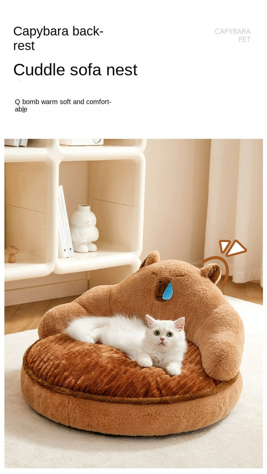 Cama Princesa para Gatos - Sofá Desmontable y Lavable para Múltiples Mascotas - Image 8