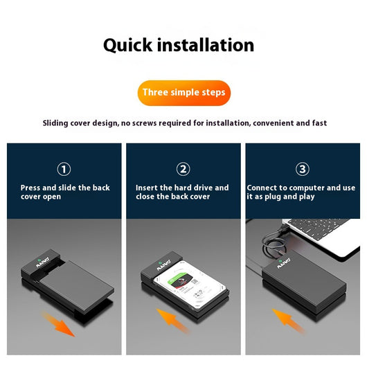 Caja Adaptadora USB SATA para Discos Duros - Image 3