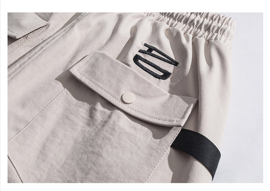 Pantalones Casuales Deportivos Estilo Japonés con Cordón Ajustable - Image 15