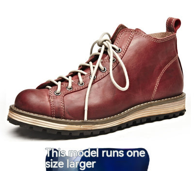 Botas Martin de Cuero Vintage para Hombre - Image 6
