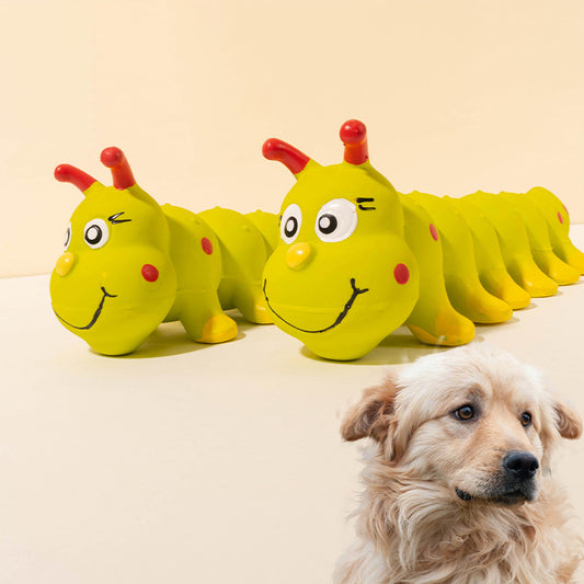 Juguete Interactivo Chirriante para Perros Pequeños y Medianos - Alivia Ansiedad y Estrés