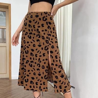 Falda Estampada Cintura Alta Slim - Image 3
