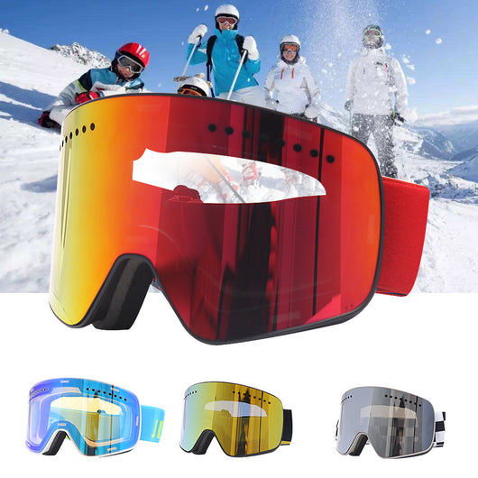 Gafas de Esquí Antivaho Doble Lente Italiana con Protección Ocular