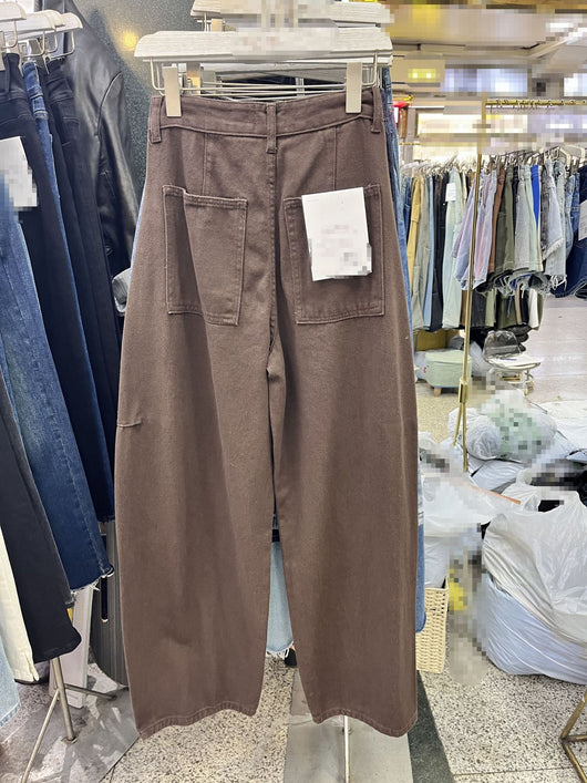Pantalones Baggy Denim Lavado Banana Estilo Coreano - Image 12