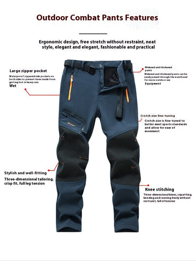 Pantalones de Senderismo Elásticos de Secado Rápido - Image 14