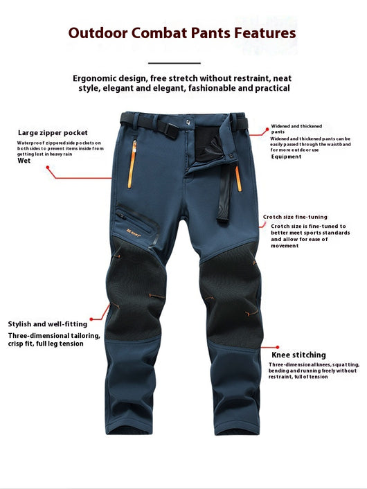 Pantalones de Senderismo Elásticos de Secado Rápido - Image 14