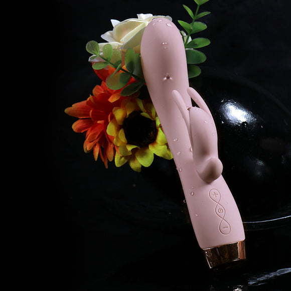 Vibrador de Punto G Recargable con Doble Estimulación y Frecuencia Ajustable