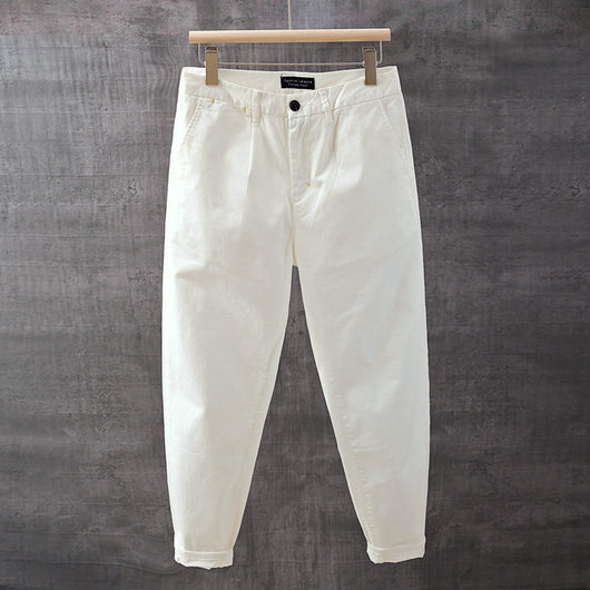 Pantalones Casuales Slim Fit Ligeros para Hombre - Perfectos para Verano - Image 8