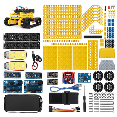Robot Educativo Programable Tank con Arduino Nano - Kit STEM DIY - Image 5