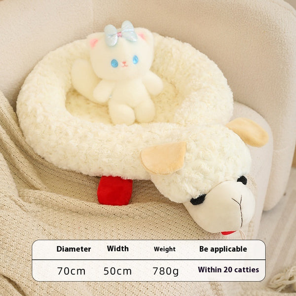Cama Térmica para Mascotas Perros y Gatos - Colchoneta Universal Cuatro Estaciones