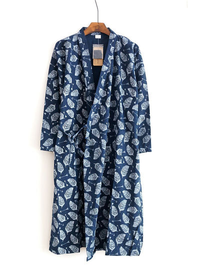 Pijama Largo de Algodón para Hombre - Cómodo y Transpirable - Image 8