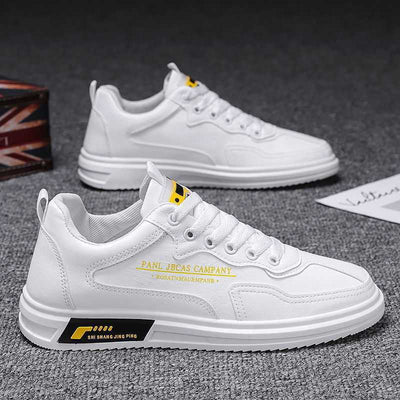 Tenis Deportivos Casuales para Hombre Blancos Transpirables Versátiles - Image 7