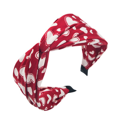 Diadema Ancha de Tela con Estampado Boho Chic - Image 12
