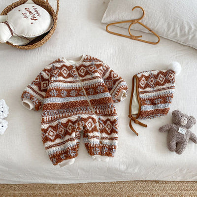 Pelele de Lana Merino para Bebé con Gorro - Colección Invierno - Image 19