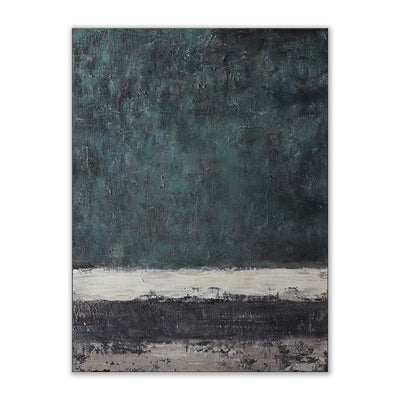 Cuadro Abstracto Texturizado Verde Wabi-sabi Decoración Moderna para Sala de Estar - Image 12