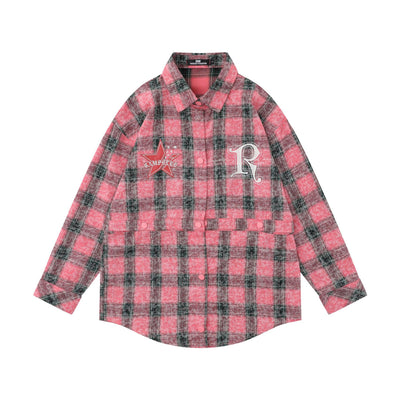 Camisa de Cuadros Manga Larga para Hombre - Estilo Urbano Premium - Image 2