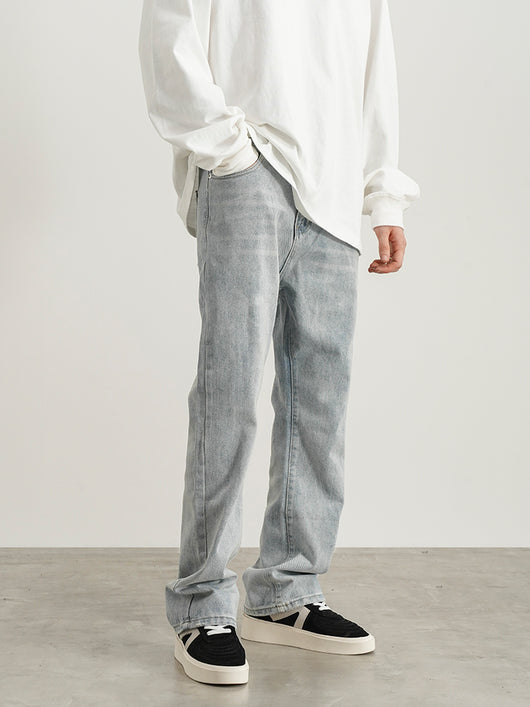 Jeans Acampanados de Cintura Alta Estilo Urbano Americano - Image 7