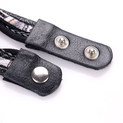 Pulsera Reloj con Dije de Búho Tejido a Mano - Image 5