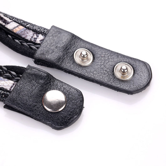 Pulsera Reloj con Dije de Búho Tejido a Mano - Image 5