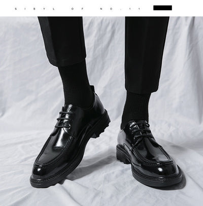 Mocasines Horsebit con Plataforma - Zapatos Formales de Lujo para Hombre - Image 14