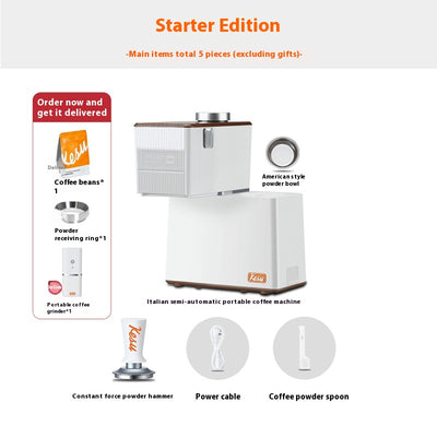 Cafetera Portátil Semiautomática Kesu - Espresso Concentrado de Calidad Italiana - Image 4