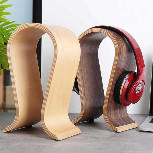 Soporte para Audífonos en Madera Maciza de Diseño Moderno - Image 8