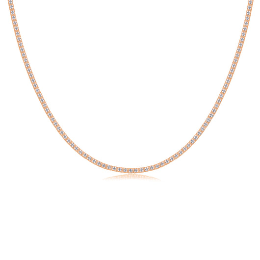 Collar Colgante Lujo Invierno - Plata S925 Baño Platino con Moissanita Premium - Image 19