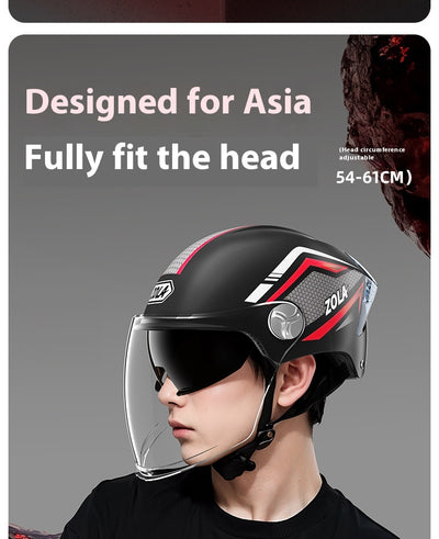 Casco Motociclista Abatible de Protección Solar para Todas las Estaciones - Image 25