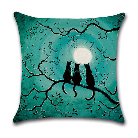 Colección de Arte Geométrico Ramadán Halloween: Paisaje Abstracto y Divertido - Image 6
